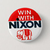 Nixon-GOP - Button (Voorkant)