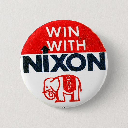 Nixon-GOP - Button (Voorkant)