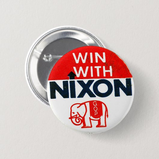 Nixon-GOP - Button (Voorkant /achterkant)