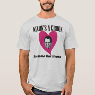 Nixon houdt ons hart vast t-shirt
