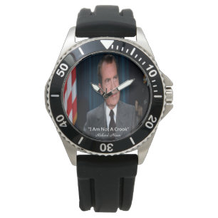 Nixon & I Am Not A Crook Horloge