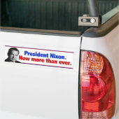 Nixon meer dan ooit bumpersticker (Op Truck)