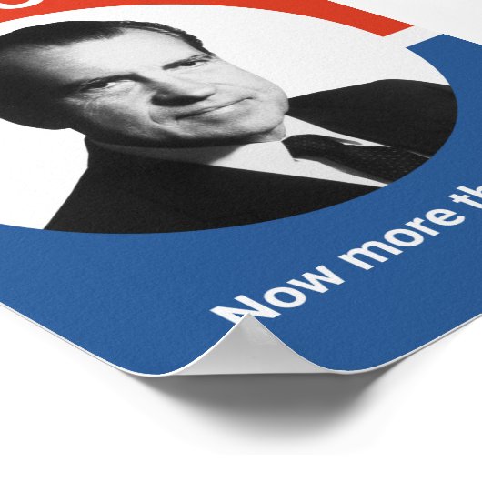 Nixon - nu meer dan ooit - 1972 poster (Hoek)