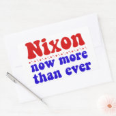 Nixon nu meer dan ooit - Preacher geïnspireerd Rechthoekige Sticker (Envelop)
