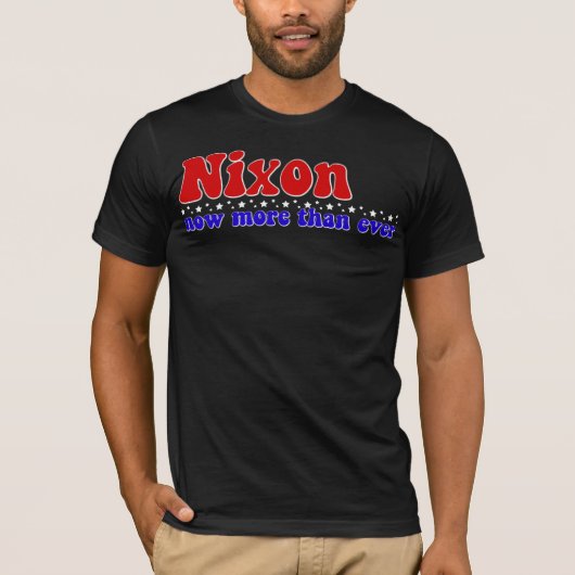 Nixon nu meer dan ooit - Preacher geïnspireerd T-shirt (Voorkant)