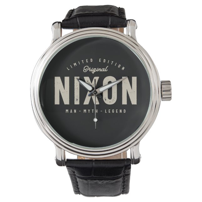 Nixon Persoonlijke naam Horloge (Voorkant)