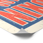 Nixon, rol met poster (Hoek)