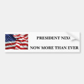 Nixon voor President - Gepersonaliseerd Bumpersticker (Voorkant)