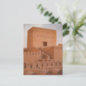 Nizwa Fort briefkaart (Staand voorkant)