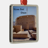 Nizwa Fort in Nizwa, Oman Metalen Ornament (Rechts)