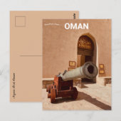 Nizwa Fort Oman Briefkaart (Voorkant / Achterkant)