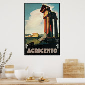 Nizzoli Agrigento Sicilië Italië Poster (Keuken)