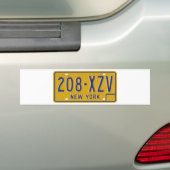 NJ74 BUMPERSTICKER (Op auto)