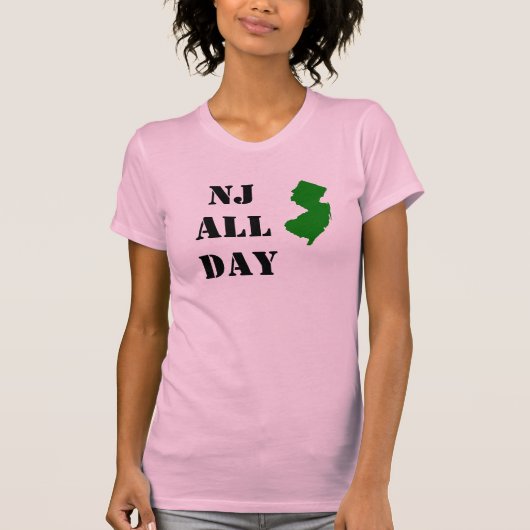 NJ De hele dag T-shirt (Voorkant)
