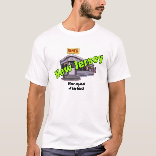 NJ Diner Capital 1 T-shirt (Voorkant)