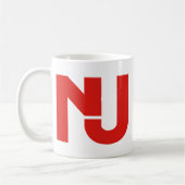NJ Grafisch (rood) Koffiemok (Links)