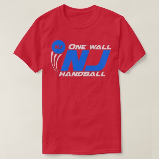 NJ Handball Large 4 T-shirt (Design voorkant)