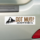 NJ KWAM WEG? BUMPERSTICKER (Op auto)