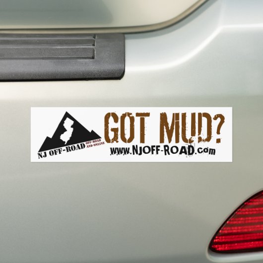 NJ KWAM WEG? BUMPERSTICKER (Op auto)