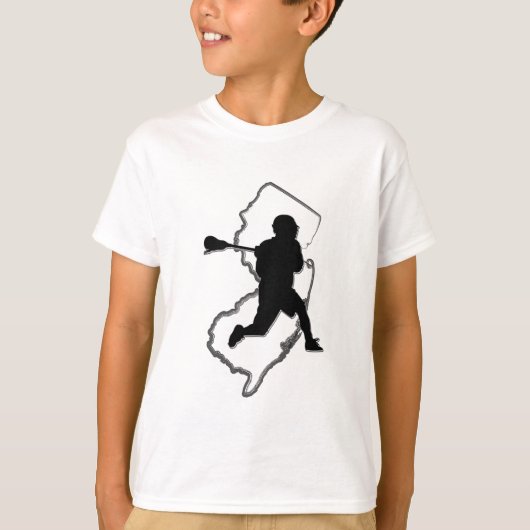 NJ Lacrosse Kind T T-shirt (Voorkant)