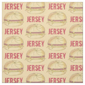 NJ New Jersey Pork Roll Breakfast Egg Sandwich Stof (Swatch)