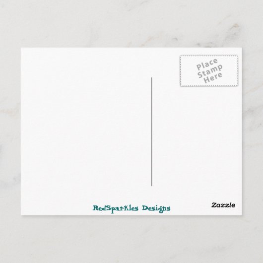 NJ Shark CB Briefkaart (Achterkant)