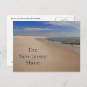 NJ Shore Briefkaart (Voorkant / Achterkant)