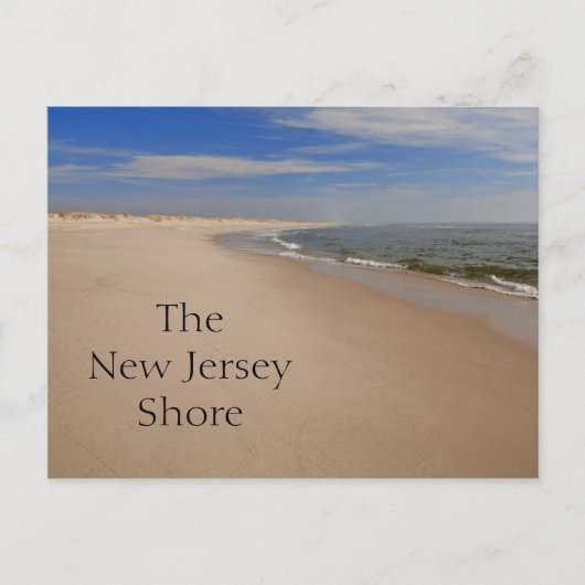 NJ Shore Briefkaart (Voorkant)