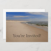 NJ Shore Invitation Kaart (Voorkant / Achterkant)