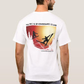 NJ Ski & Snowboard Club T-shirt (Achterkant)