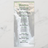 NJ - Waterfall Paterson NJ Wedding Programme Programmakaart (Achterkant)