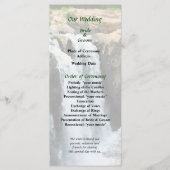 NJ - Waterfall Paterson NJ Wedding Programme Programmakaart (Voorkant)