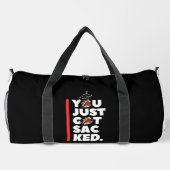 NJF Linewoman, je bent net ontslagen Plunjezak (Achterkant)