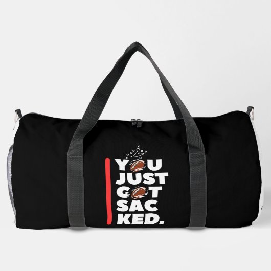 NJF Linewoman, je bent net ontslagen Plunjezak (Achterkant)