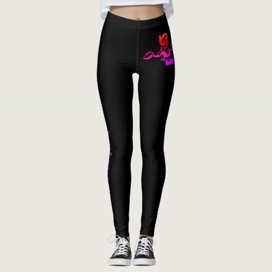 NJF Not A Boys Game QB  Leggings (Voorkant)