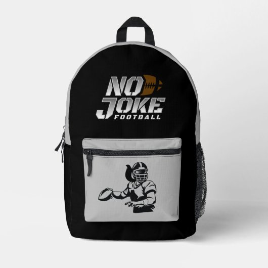 NJF QB BEDRUKTE RUGZAK (Voorkant)