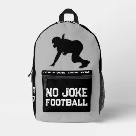 NJF RETRO LINEWOMEN BEDRUKTE RUGZAK