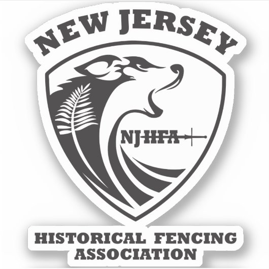 NJHFA Decal Sticker (Voorkant)