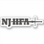 NJHFA Decal Sticker (Voorkant)