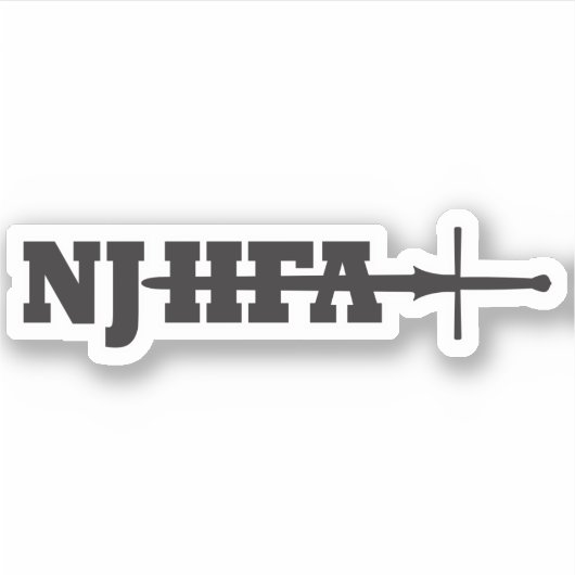 NJHFA Decal Sticker (Voorkant)