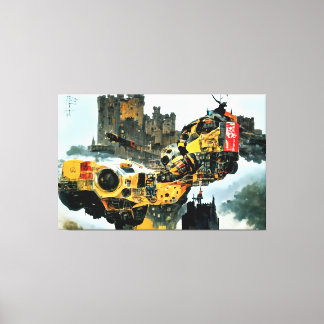 Njiri de architect canvas afdruk