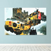 Njiri de architect canvas afdruk (Insitu (Houten vloer))