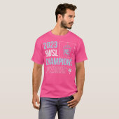 NJNY GOTHAM FC 2023 NWSL Kampioen T-shirt (Voorkant volledig)