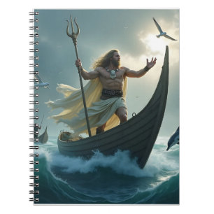 Njord, de god van het Zee en de wind Notitieboek