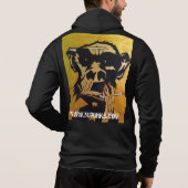 NJPunks Smoking Simian~ Hoodie (Achterkant)