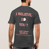 NJROPE...Ik geloof, doe jij (rood) T-shirt (Achterkant)