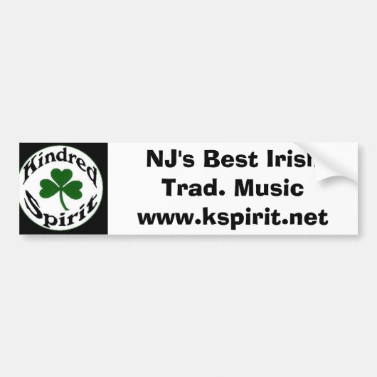 NJ's beste Ierse handel. Music Sticker (Voorkant)