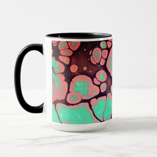 Njut av morgon kaffet i retrostil mok (Links)