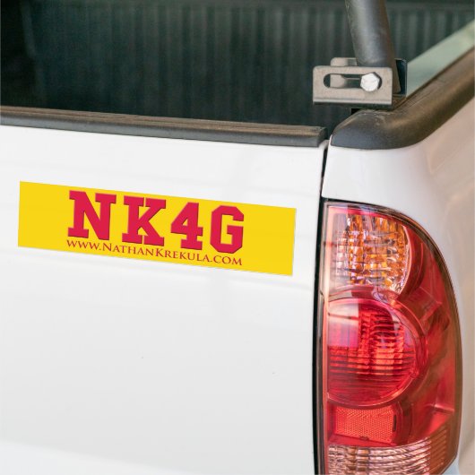 NK4G College Bumpersticker (Op Truck)