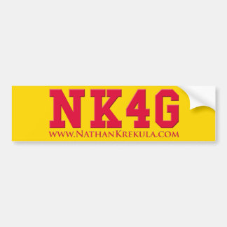 NK4G College Bumpersticker